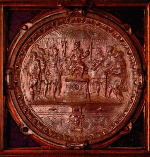 Медальон, изображающий апофеоз императорской власти Карла V. Антверпен. 1560-157 0 гг. 