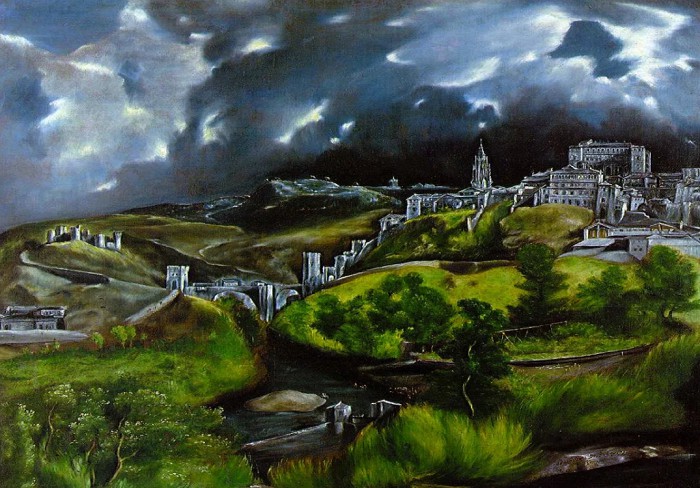 Эль Греко. Вид Толедо. .1597-159 9 гг. 