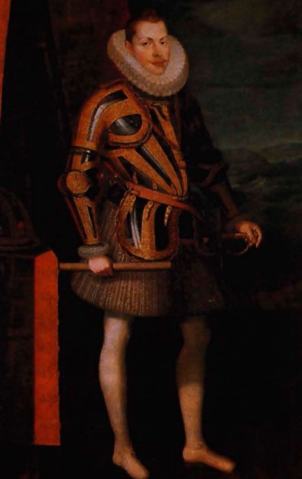 X. П. де ла Крус. Портрет Филиппа III. 1605 г. 