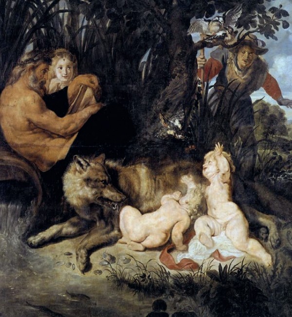 «Ромул, Рем и волчица». Питер Пауль Рубенс, 1616 г.