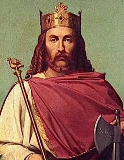 Король Хильдерик, основатель династии Меровингов