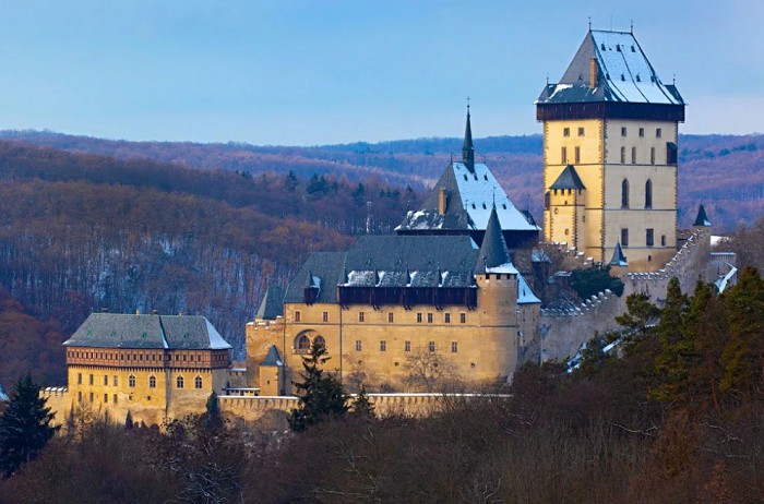Замок Карла IV. Чехия