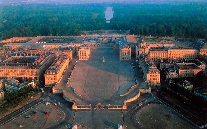 Вид на Версаль. Фотография 