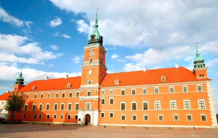 Королевский замок в Варшаве. Реконструкция