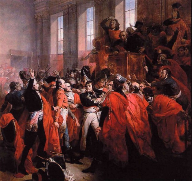 Ф. Бушо. 18 брюмера. Наполеон Бонапарт. 1840 г. 