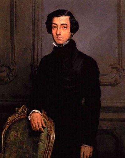 Т. Шассерио. Портрет Алексиса де Токвиля. 1850 г.