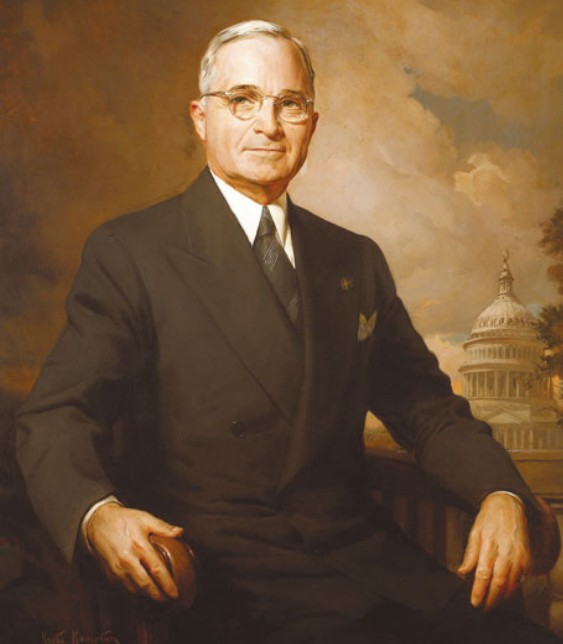 33-й президент США Гарри Эс Трумэн (1884—1972)