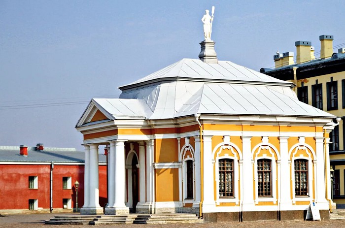 Ботный домик на территории Петропавловской крепости, Санкт-Петербург 