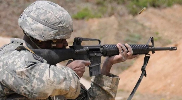 Войсковые испытания штурмовой винтовки М16