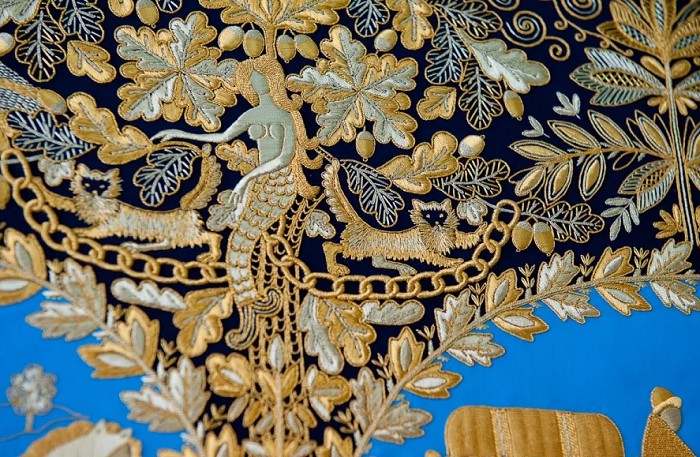 Торжокское золотное шитье