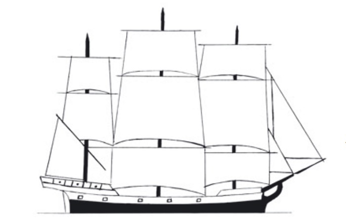 Вооруженный черноморский акат. Рисунок автора 