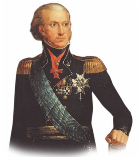 Командующий шведским флотом в ходе Русскошведской войны 1788–1790 гг., генерал-адмирал и будущий король Швеции и Норвегии (Карл XIII, 1809–1814) принц К. Зюндерманландский