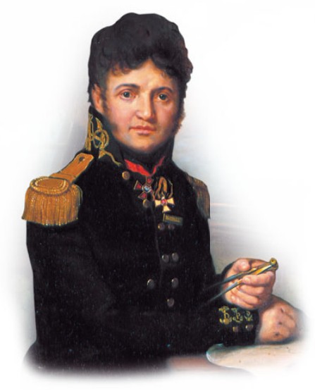 Портрет Ю. Ф. Лисянского. В. Л. Боровиковский. 1810