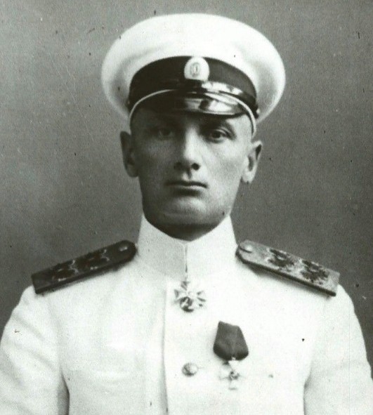 Командующий Черноморским флотом вице-адмирал А. В. Колчак. 1916