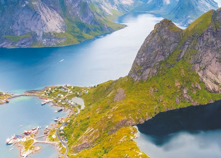 Лофотенские острова на севере Норвегии