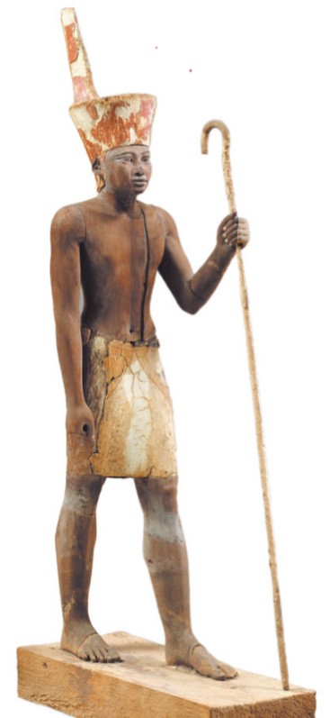 Деревянная статуэтка погребального стража. 1919–1878 гг. до н. э. Метрополитенмузей, Нью-Йорк (США)