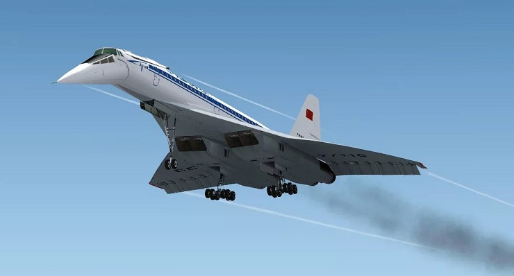 Ту-144 — советский сверхзвуковой транспортный самолет.