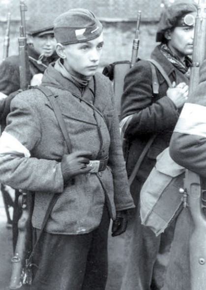 Юный боец польской Армии Крайовой