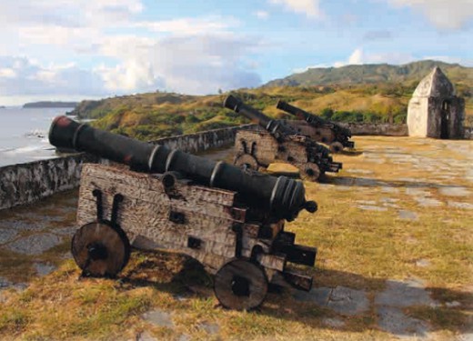 Форт Соледад в Гуаме (Испания)