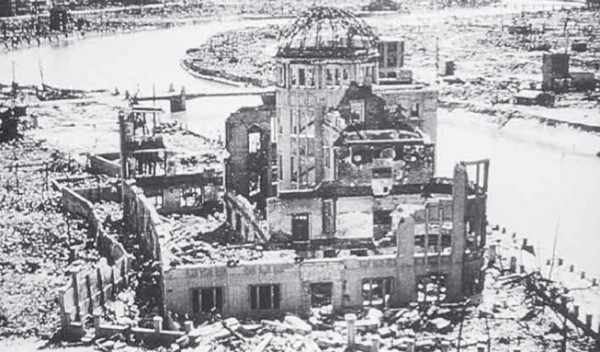Хиросима после ядерного взрыва