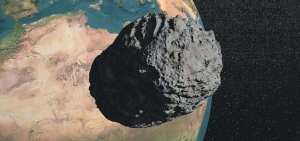Метеорит в окрестностях Земли