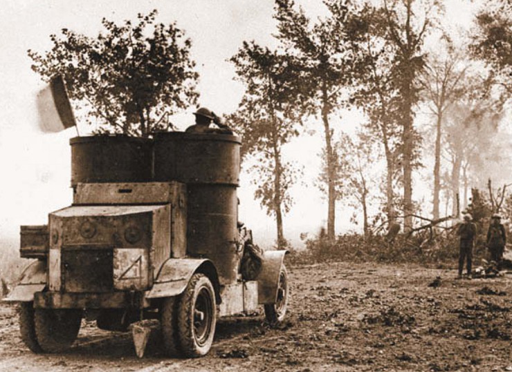 «Остин» был одним излучших русских бронеавтомобилей Первой мировой