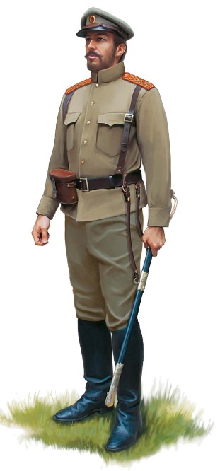 Полковник 80-го пехотного Кабардинского полка, 1915 г.