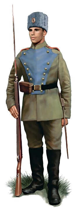 Рядовой 146-го пехотного полка, 1914 г.