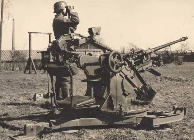Немецкое 2,0 cm зенитное орудие FlaK 30