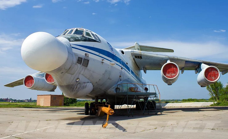 А-60М – самолет – носитель мощного лазера. Россия, 2015 г.