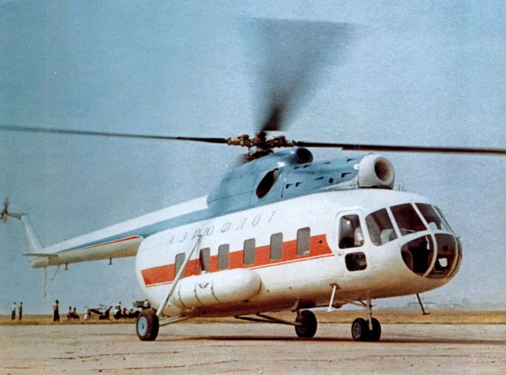 Многоцелевой вертолет Ми-8. СССР. 1961 г.