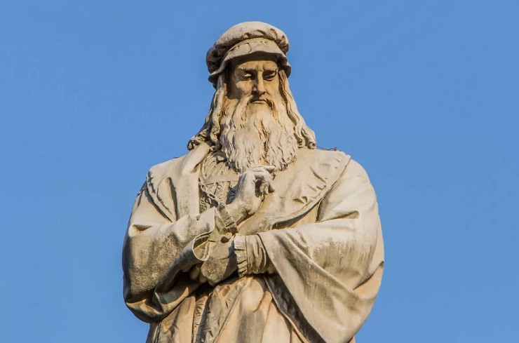Памятник Леонардо да Винчи (1452—1519 гг.)