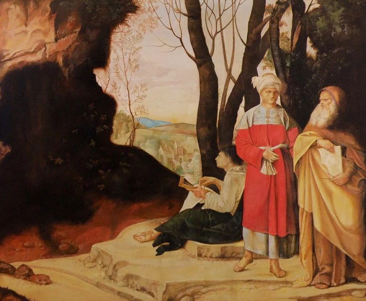 «Три философа». Джорждоне. 1505—1509 гг.