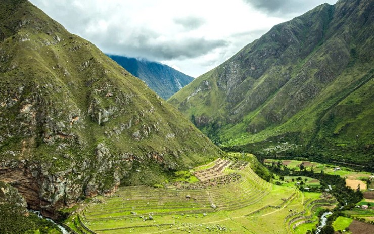 Пейзажи долины реки Колка в Перу