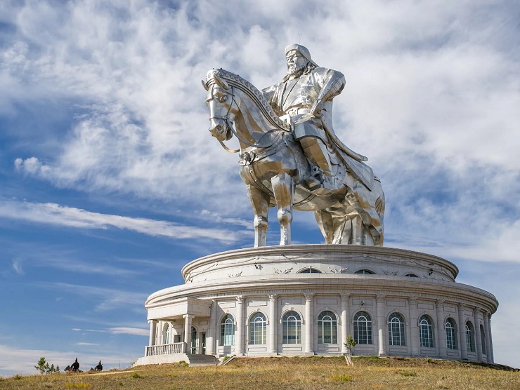 Памятник Чингисхану. Монголия. 2008 г.