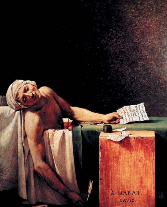 Жак Луи Давид Смерть Марата. 1793