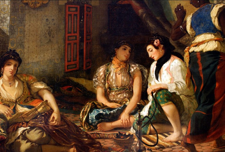 Эжен Делакруа Алжирские женщины в своих покоях. 1834