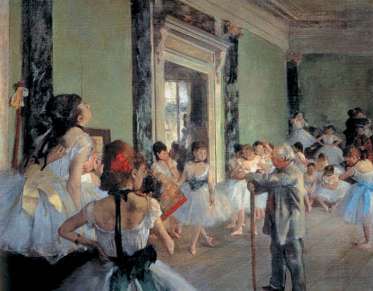 Эдгар Дега Балетный класс 1873–1875