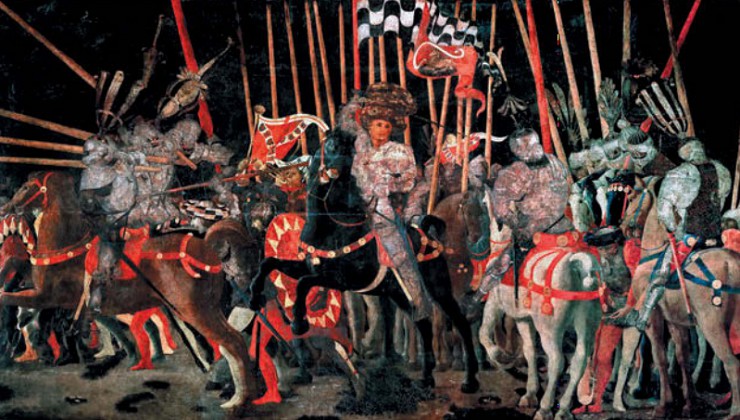 Паоло Уччелло Битва при Сан-Романо 1456–1460