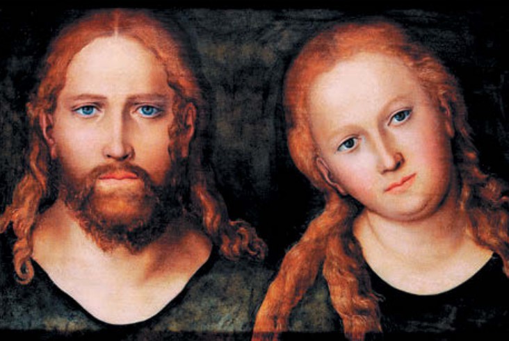 Лукас Кранах Старший. Христос и Богоматерь. 1516–1520