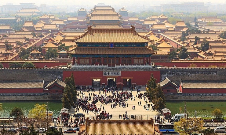 Императорский дворец в Пекине. Китай