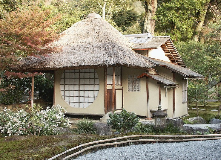 Чайный домик в Киото. Япония