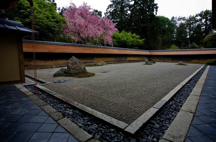 Сад Рёандзи. конец XV – начало XVI в. Киото. Япония