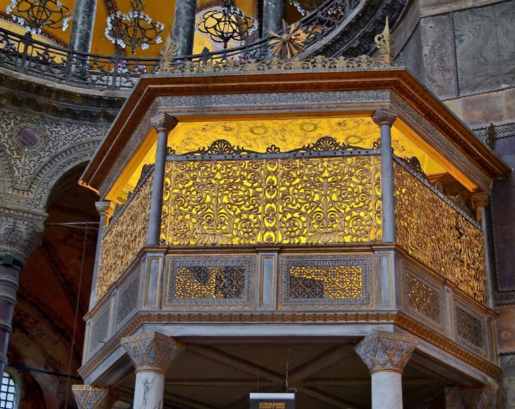 Ложа султана, декорированная братьями Фоссети