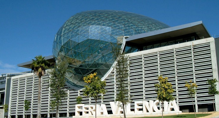 Выставочный центр Feria Valencia. Валенсия. Испания