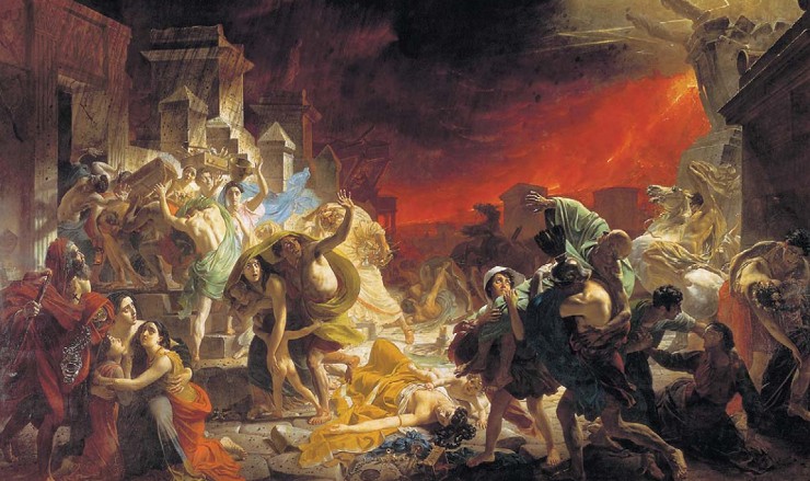 Последний день Помпеи. К. Брюллов, 1833 г.