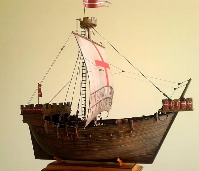 Модель ганзейского военнеторгового судна