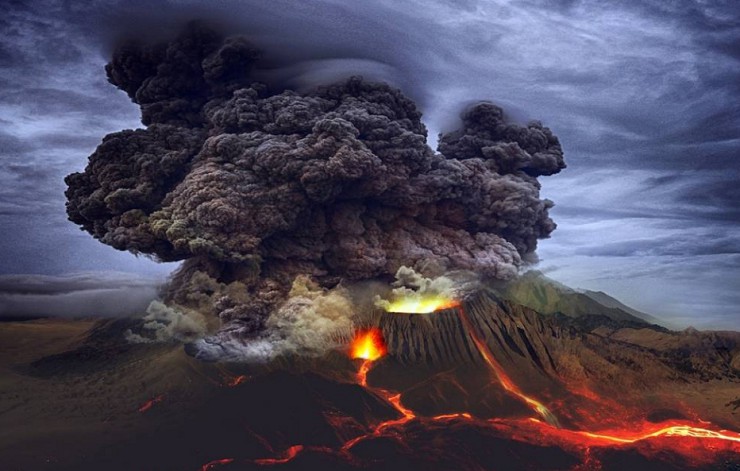 Извержение вулкана Тоба