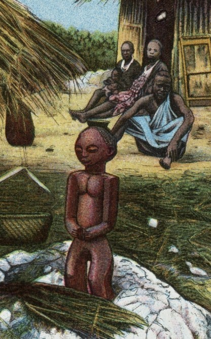 Изображение фетиша из Южной Африки. Лондонское миссионерское общество, ок. 1900 г.