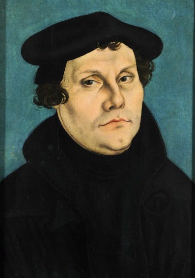 Портрет Мартина Лютера. Лукас Кранах Старший, 1528 г.